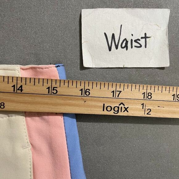 Lady Hagen Size 6 Short Colorblock Skort Skirt Attached Shorts Sporty Preppy - Picture 10 of 11